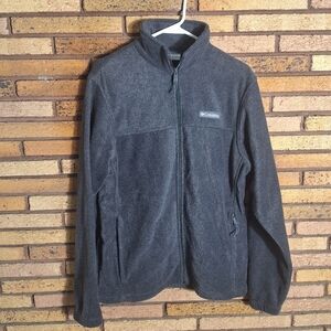 Columbia Men's Gray Medium Fleece Jacket